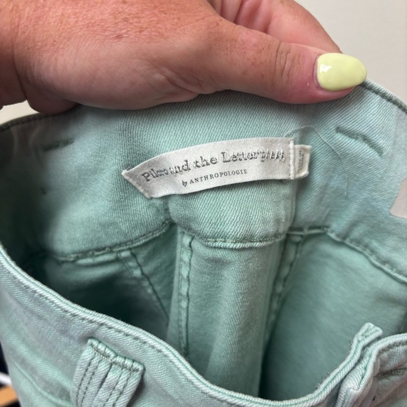 Pilcro and The Letterpress Anthropologie High Rise Flare Jeans - Picture 12 of 13